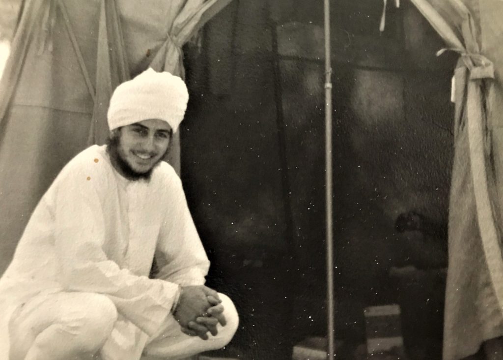 Bhai Sahib at Solstice Camp