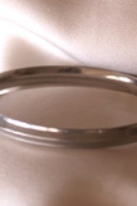 Stainless Steel Karas – Medium – 70mm, Slanted