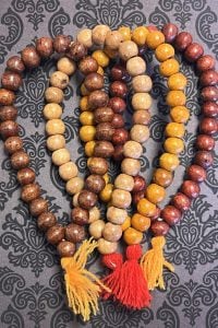 Wooden Wrist Mala
