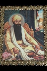 Guru and Golden Temple Picture with Frame