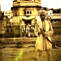 Bhai Sahib Dayal Singh at the Golden Temple