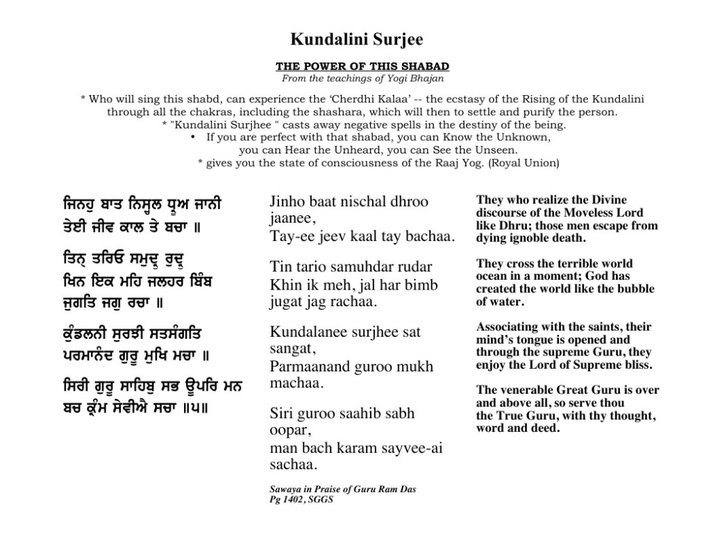 Kundalini Surjhee
